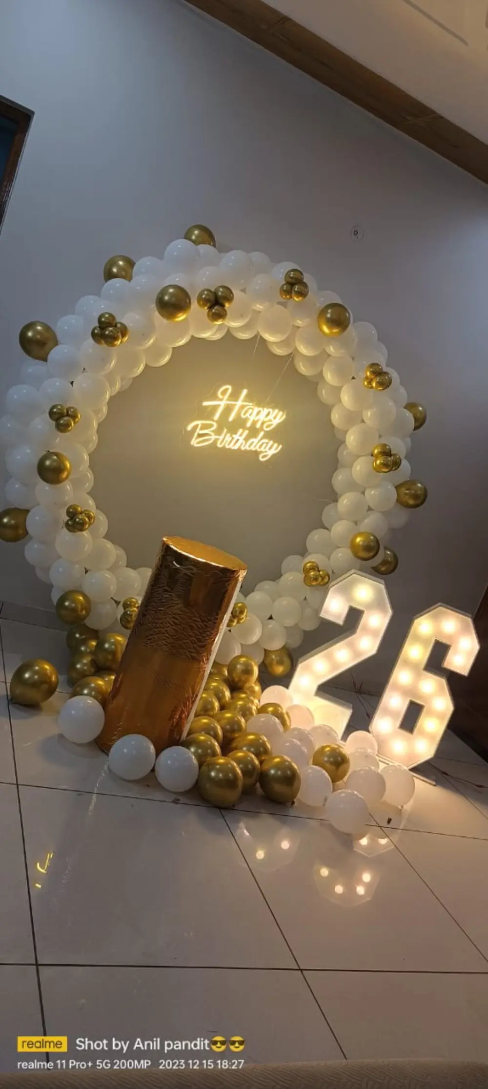 Birthday Setup #13